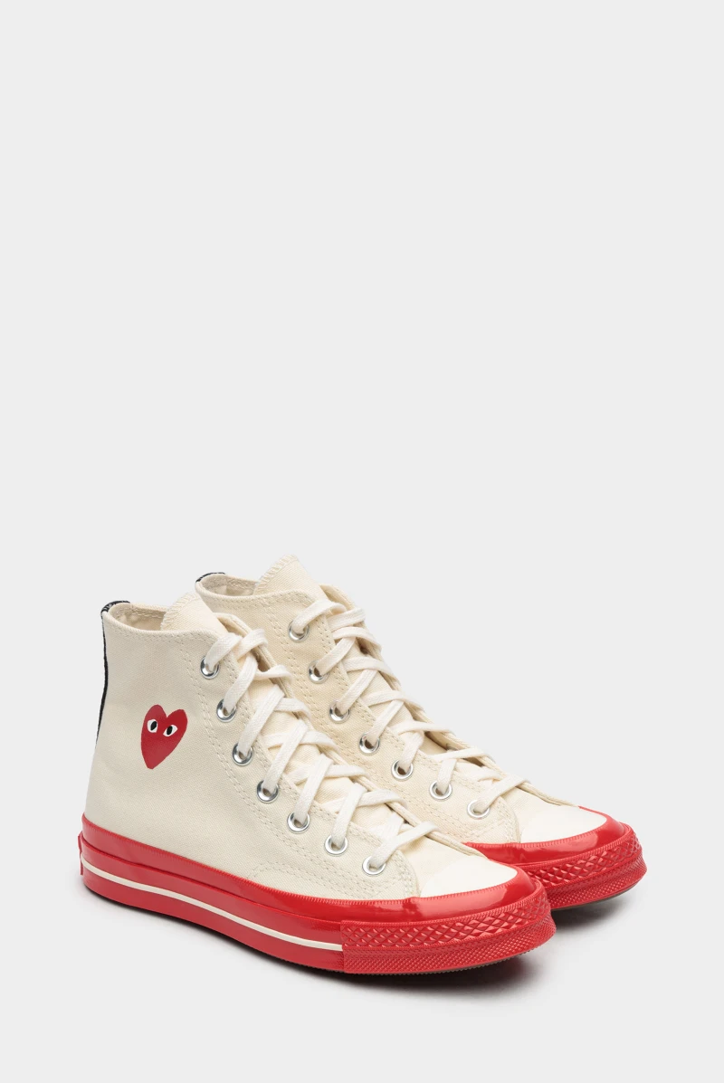 Converse x cdg white low online