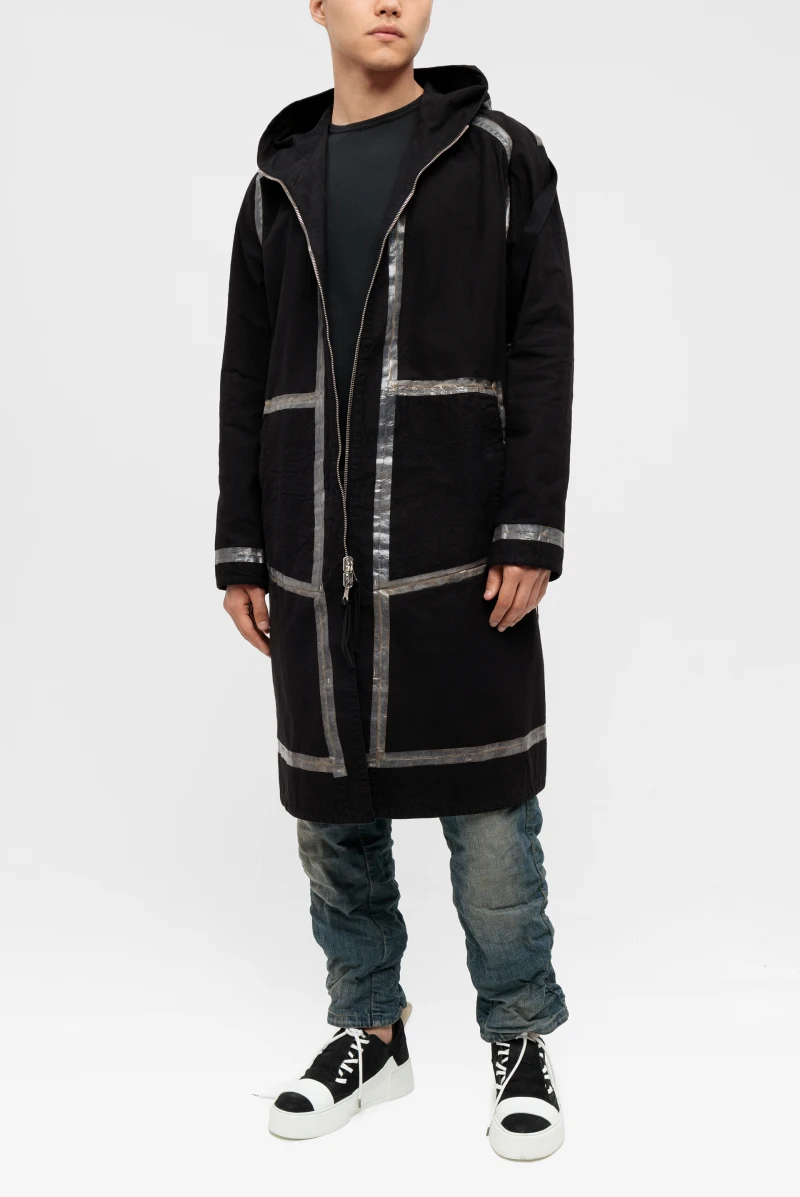 Парка Boris Bidjan Saberi parka 1. 1 st black 9007232001