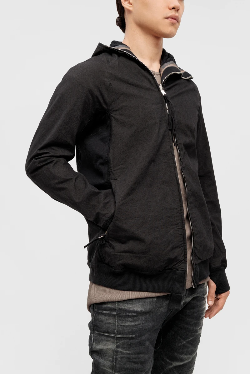 Куртка Boris Bidjan Saberi hybrid zipper 2.2 st black 9007232019