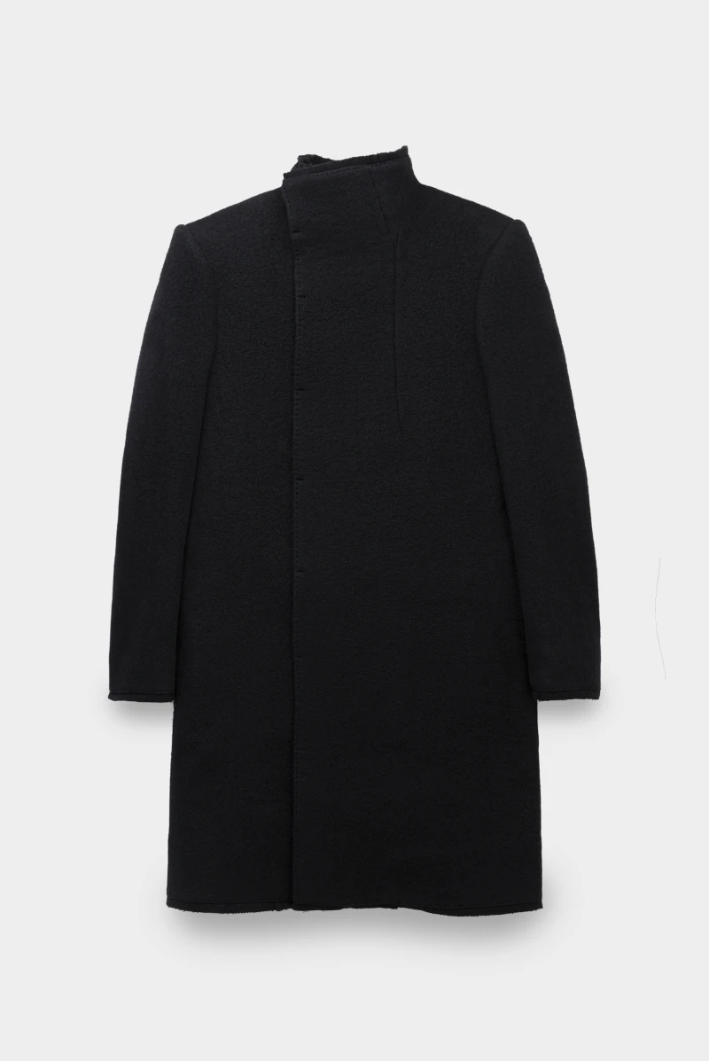 希少 BORIS BIDJAN SABERI AW 14-15 COAT1 S Boris Bidjan Saberi COAT1.SHORT High Neck Cashmere Jacket
