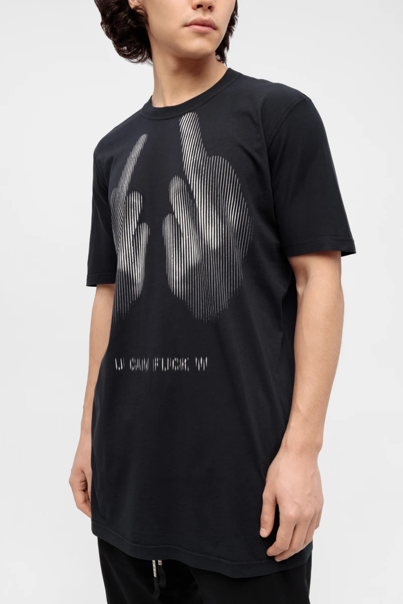 Футболка Boris Bidjan Saberi ts5 black dye 9007241292 - купить в