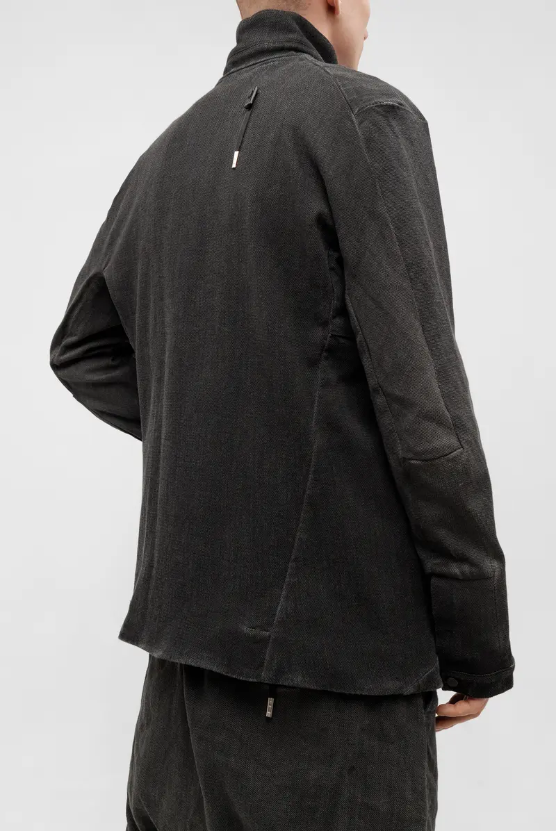 希少 BORIS BIDJAN SABERI AW 14-15 COAT1 S Boris Bidjan Saberi COAT1.SHORT High Neck Cashmere Jacket