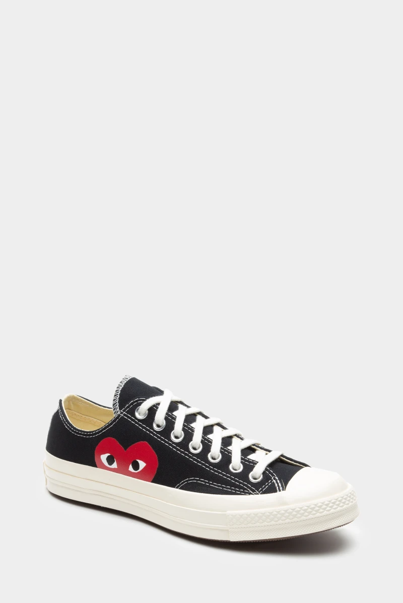 Кеды Comme des Garcons PLAY chuck 70 black 9012220006