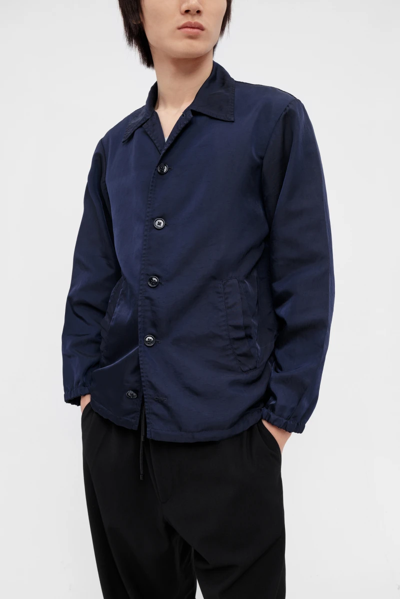 【美品】DRIES VAN NOTEN 24ss VORRIE BIS JKT Куртка Dries Van Noten vorrie bis gd 8204 m.w.jacket blu