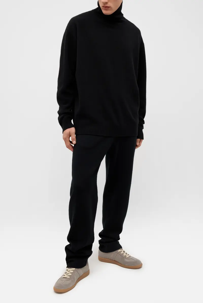DRIES VAN NOTEN 2002ss 黒　トップス Свитер Dries Van Noten muzo 9702 m.k.sweater black