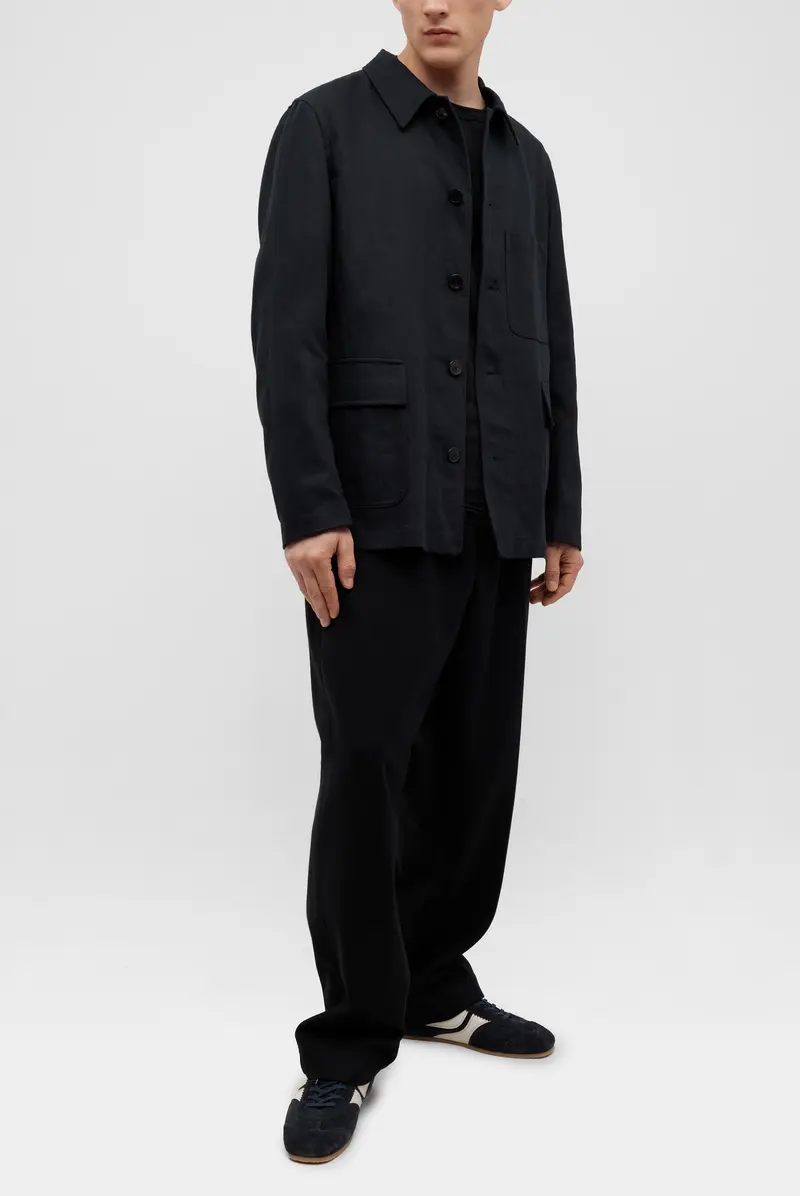 Куртка Dries Van Noten braxton 9245 m.w.jacket black