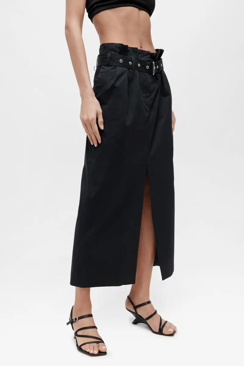 Юбка Dries Van Noten seaches long 1147 w.w.skirt black Юбка Dries Van Noten seaches long 1147 w.w.skirt black