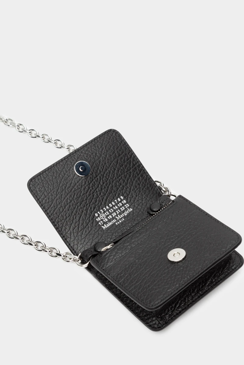 Кошелек Maison Margiela four stitches chain wallet small