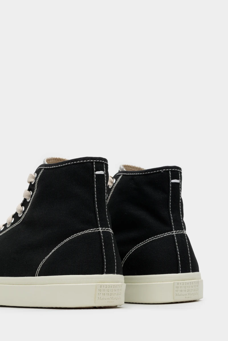 Кеды Maison Margiela tabi sneakers high black/white Кеды Maison Margiela tabi sneakers high black/white