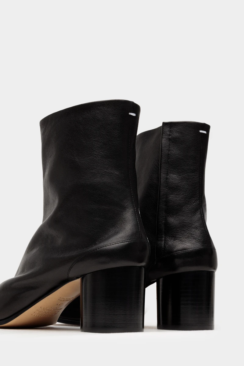 Ботильоны Maison Margiela tabi ankle boots h60 black