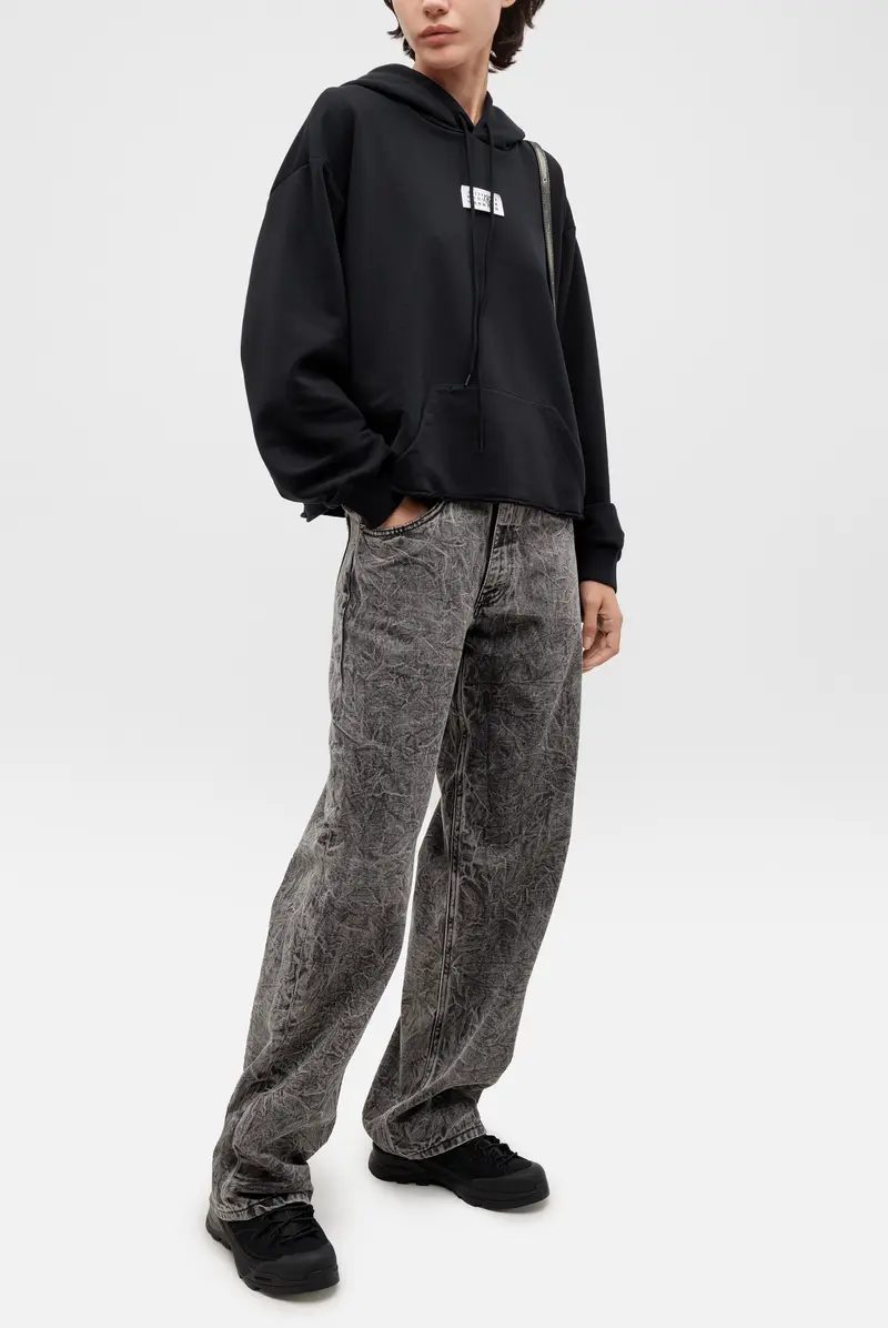 Худи MM6 Maison Margiela sweatshirt black 9050242097
