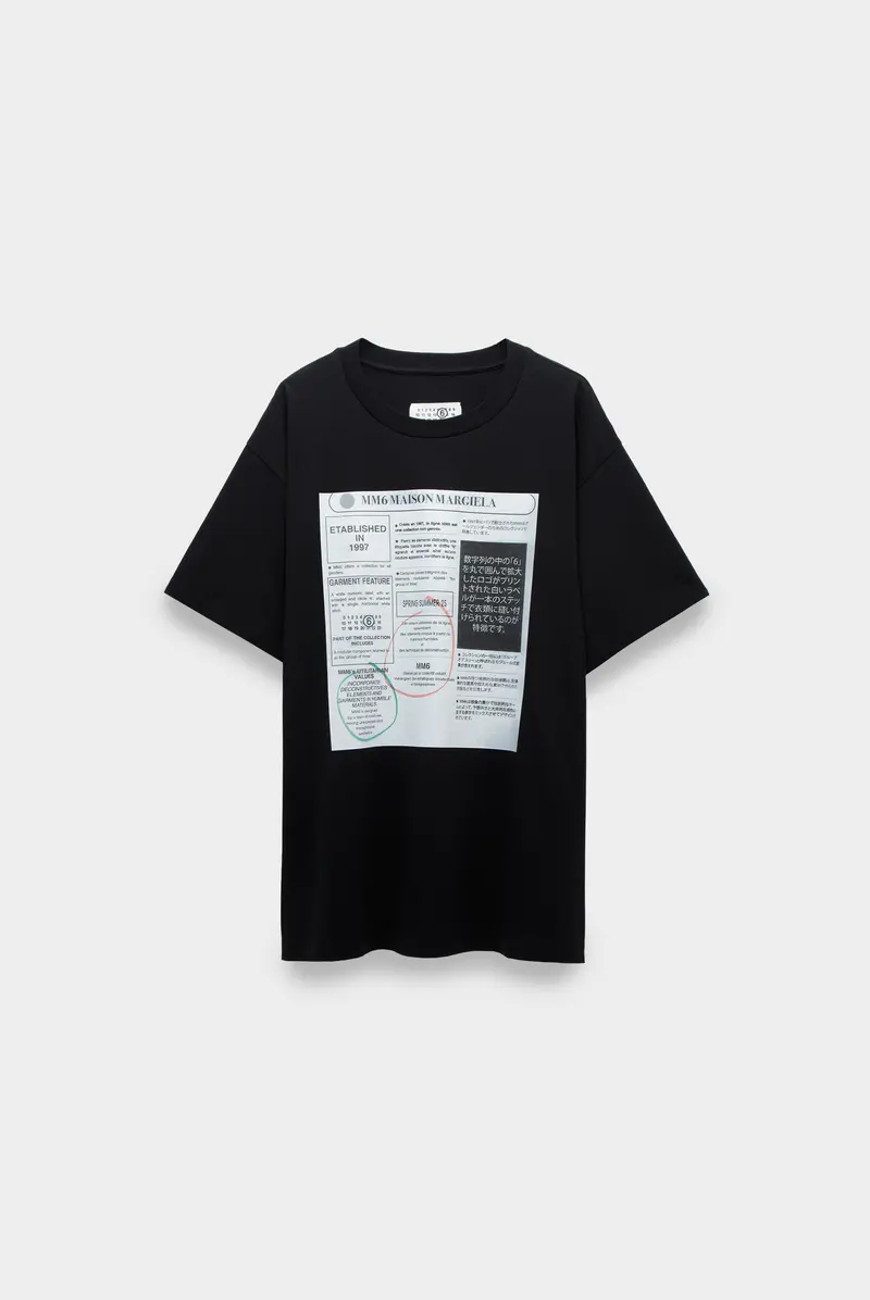 MM6｜ (SH0GC0043 S24312 900) Buy MM6 Maison Margiela T-Shirt 'Off White' - SH0GC0043
