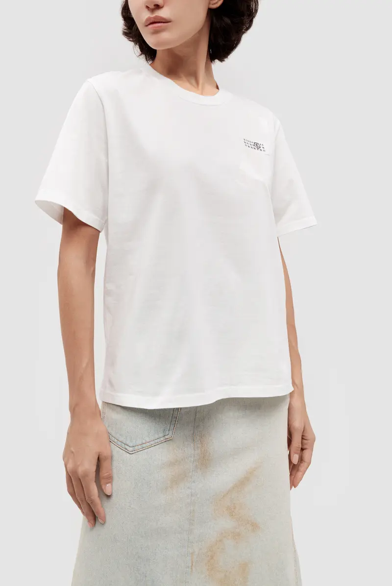 Футболка MM6 Maison Margiela t-shirt s52gc0336 m20048 101