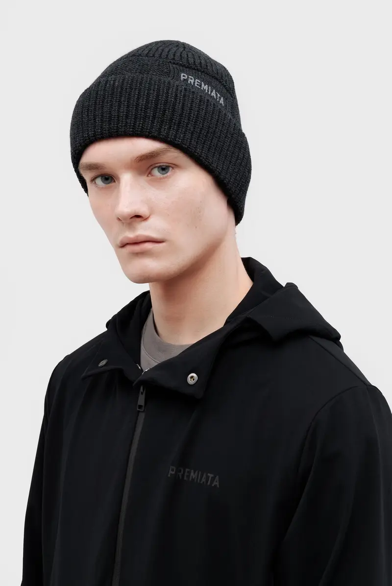 Шапка Premiata halta anthracite melange 9070242084 - купить