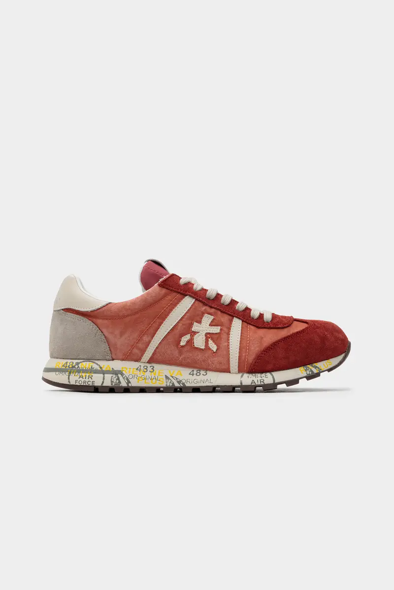 スニーカー PREMIATA SS25 LUCY SNEAKERS (LUCY 7257 RED) Кроссовки Premiata lucy var 7257 red 9070251065 - купить в