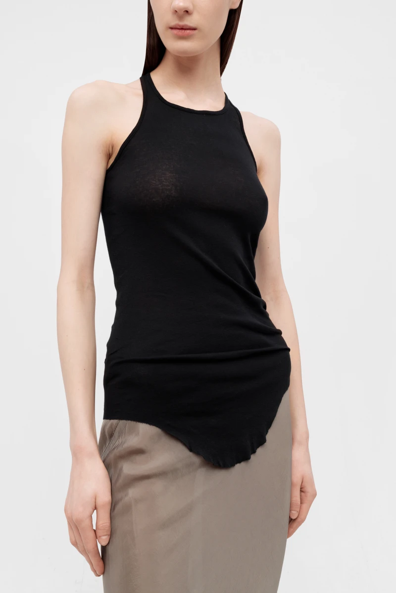 Rick Owens Basic rib tank BLACK サイズM Rick Owens Basic Rib tank