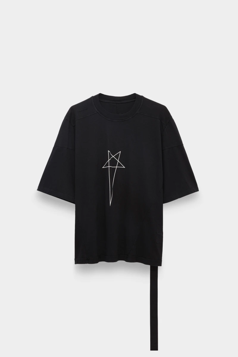 Футболка Rick Owens walrus t black/milk 9073241238 - купить