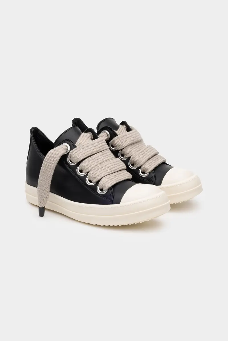 Кеды Rick Owens shoes rp02d3883 lcow2 9811 black/pearl/milk