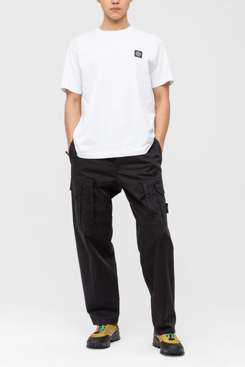 Футболка Stone Island short-sleeve t-shirt white 9083231017