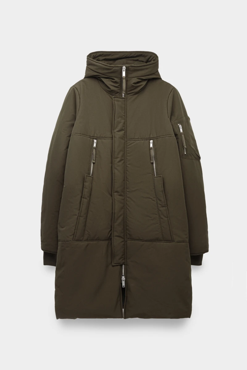 Парка Thom Krom jacket m j 64 hunt green 9085232120 - купить в