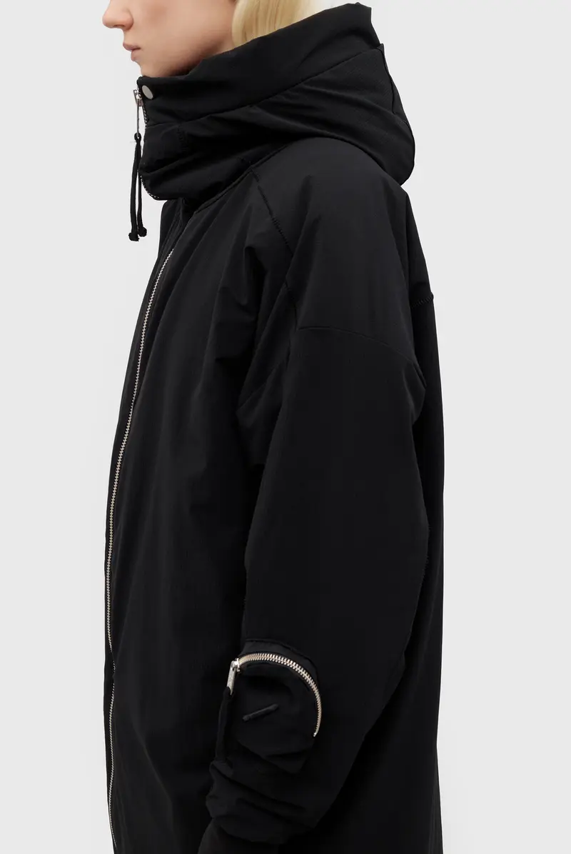 Парка Thom Krom jacket w sj 486 black 9085242087 - купить в