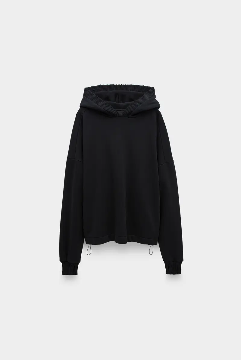 Худи Thom Krom hoodie m s 186 black 9085252003 - купить в Москве