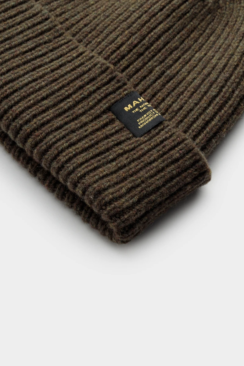 Шапка Maharishi 9153 miltype wool beanie 100% lambswool