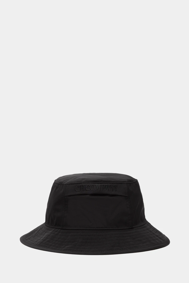 C.P. Company chrome r bucket hat black 9113231157 5790 Leform