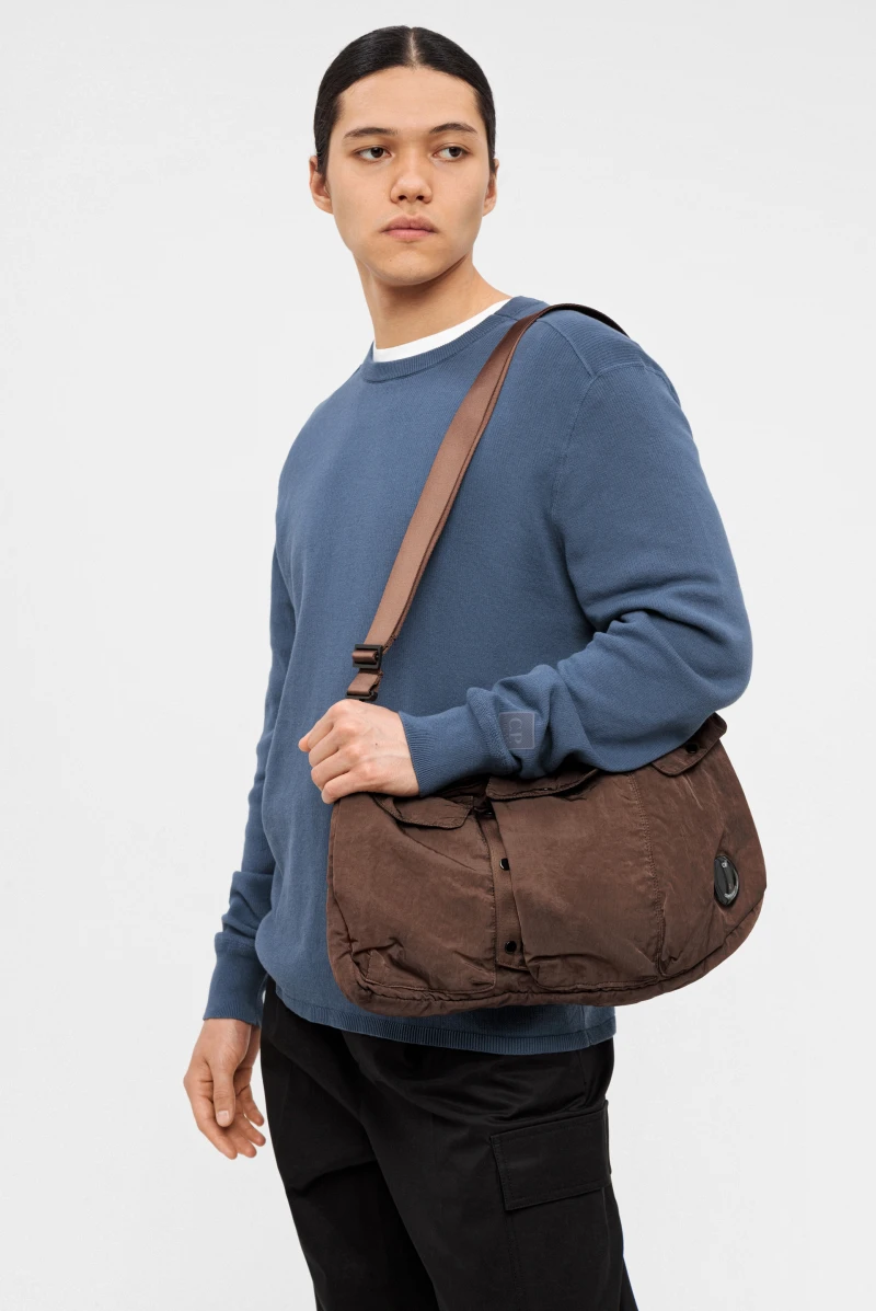 Сумка C.P. Company nylon b utility pack bracken - brown 9113231269
