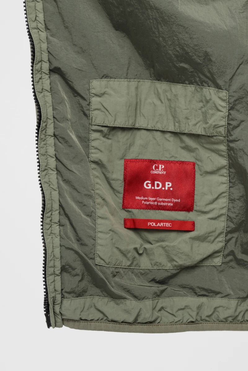 Куртка C.P. Company g.d.p. goggle jacket bronze green