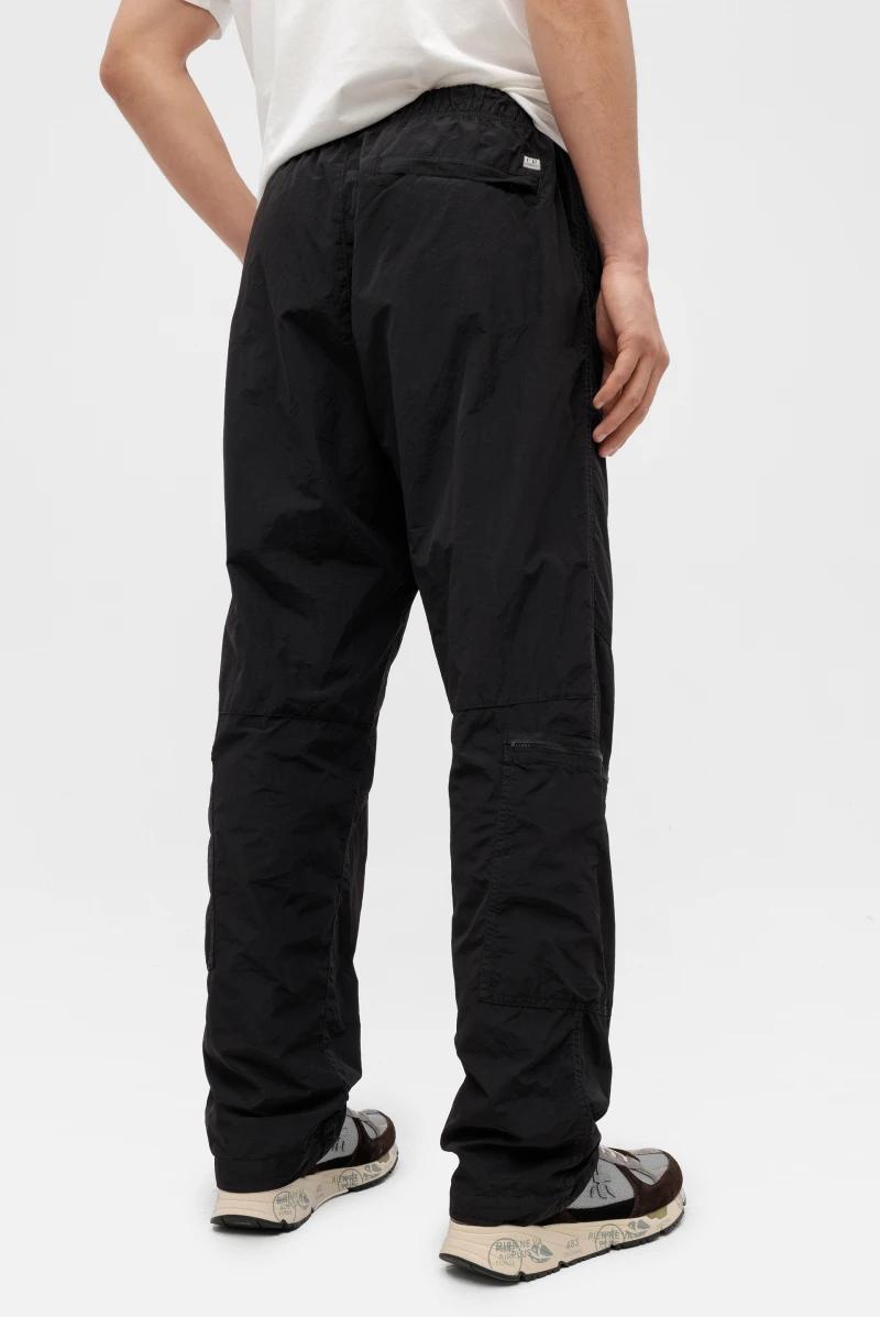 Брюки C.P. Company flatt nylon loose utility pants black Брюки C.P. Company flatt nylon loose utility pants black