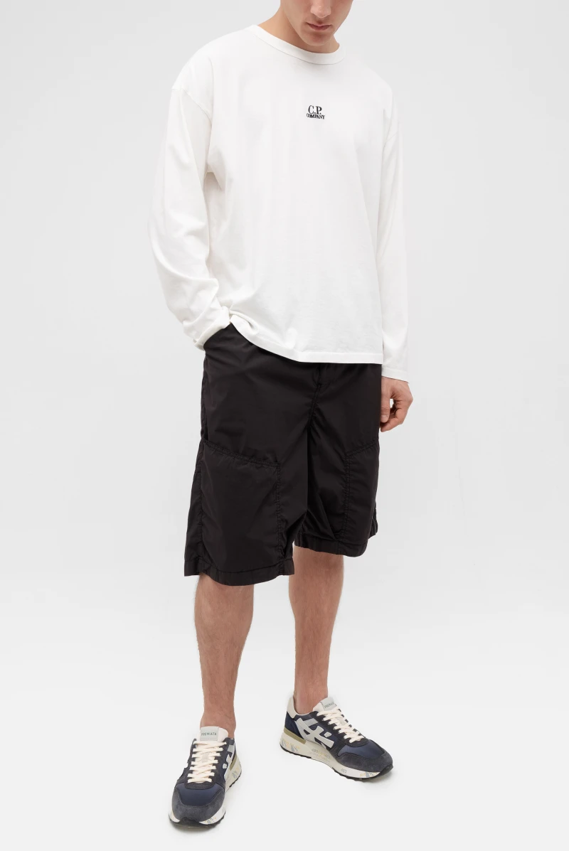 Лонгслив C.P. Company 20/1 jersey boxy long sleeved t-shirt gauze