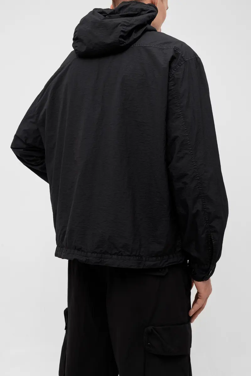 Анорак C.P. Company taylon l half zipped hooded overshirt Анорак C.P. Company taylon l half zipped hooded overshirt