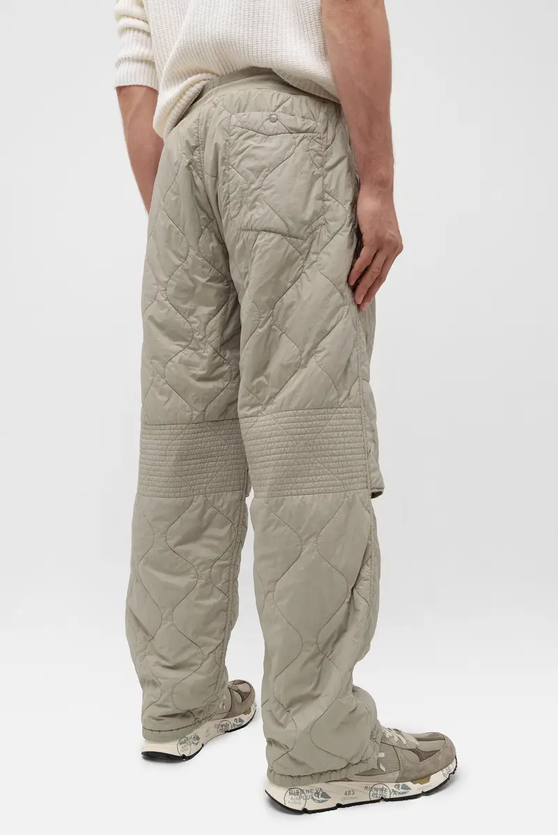 玄関先迄納品 C.P. Брюки Company quilted mixed fleece raised diagonal パンツ