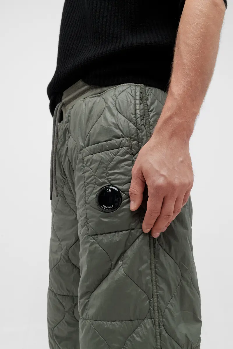 Брюки C.P. Company diagonal raised fleece mixed quilted