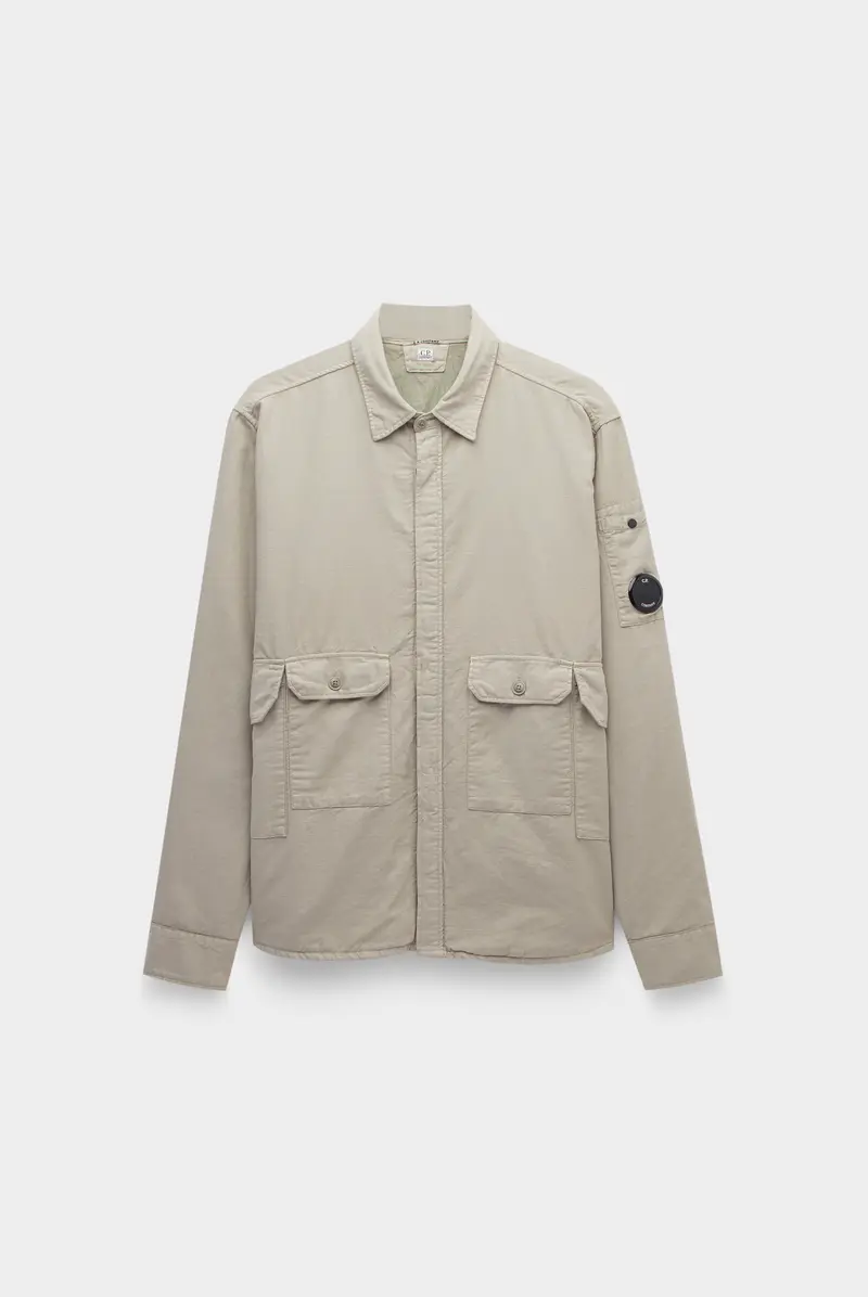 Рубашка C.P. Company overshirt overshirt in flannel vintage
