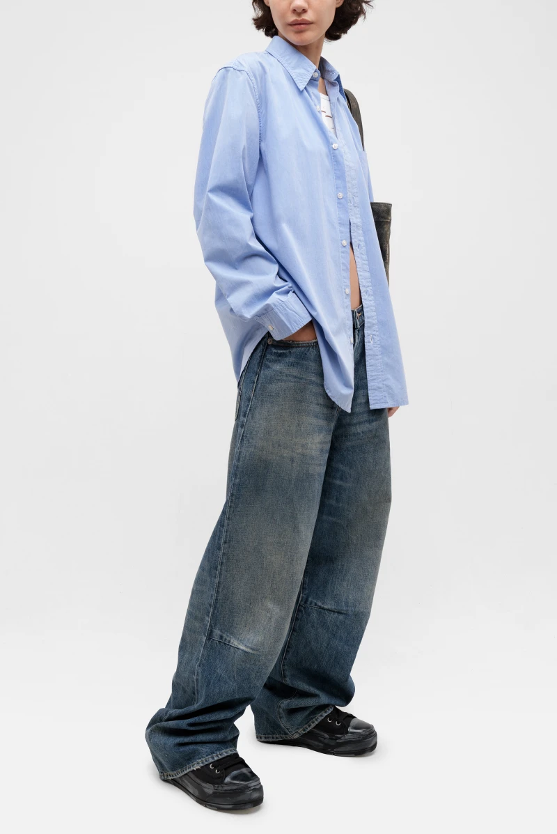 Джинсы R13 wayne articulated knee jean dawson blue Джинсы R13 wayne articulated knee jean dawson blue