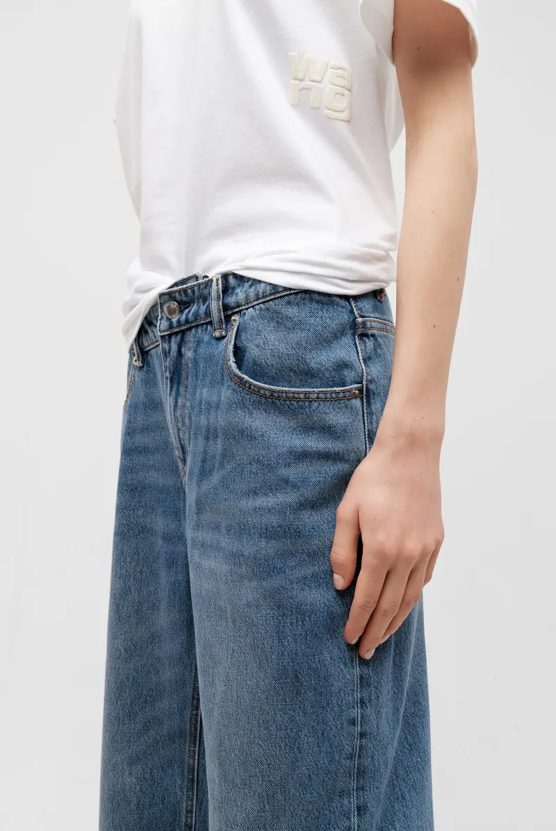 デニム・ジーパン Denim X Alexander Wang 'Dip Side Lace Undie' Jeans Denim x alexander wang 'dip side lace undie' jeans available