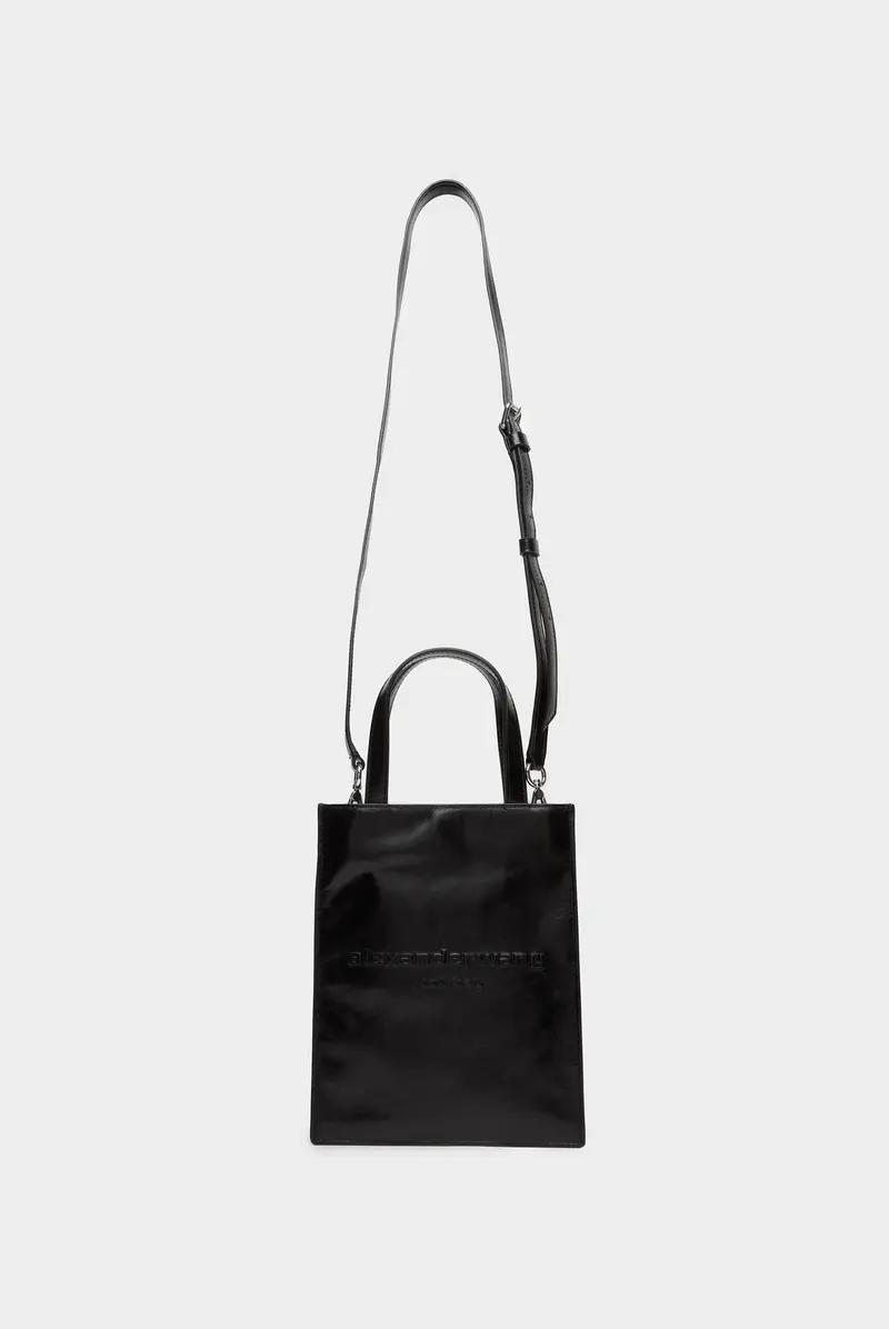 【sumi】ALEXANDER WANG Mini Tote Mini punch logo-embossed leather tote bag Alexander Wang