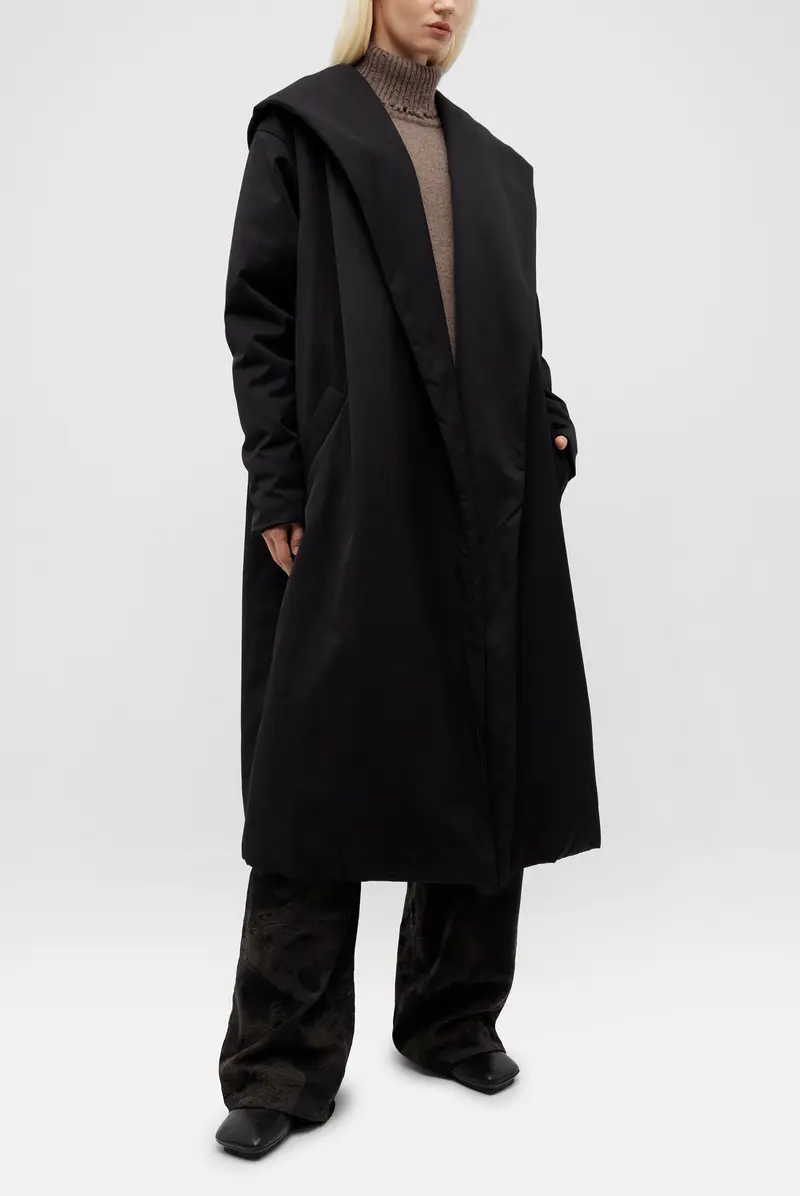 Пальто Uma Wang cardigan coat black 9364242026 - купить в Москве