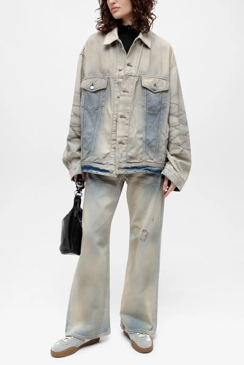 Джинсовка Acne Studios c90191 light blue light blue 9460251053