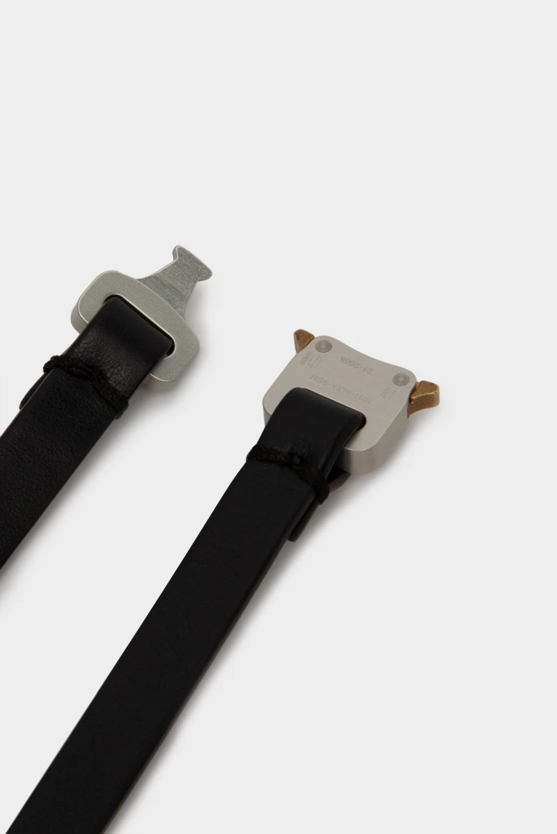 Браслет Alyx micro buckle leather belt black 9608231032 - купить в