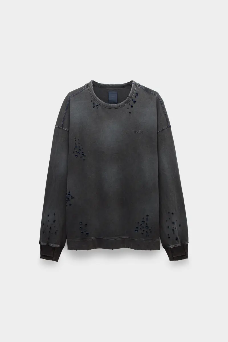 M*i様 VALLAN Tag-Sleeve U-Neck Mini Long Tag-Sleeve U-Neck Mini Long Tee – VALLAN