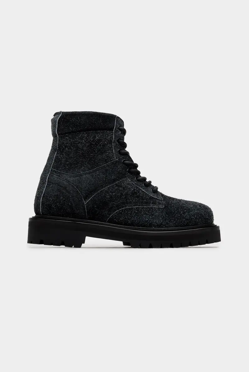 Ботинки Juun.J vibram sole nubuck military boots ash