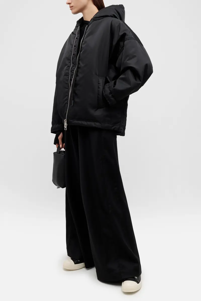 Куртка Andrea Ya'aqov hooded bomber black 9711242034 - купить в