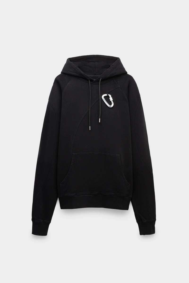 Худи Heliot Emil hoodie with carabiner black 9766231025 Худи Heliot Emil hoodie with carabiner black 9766231025