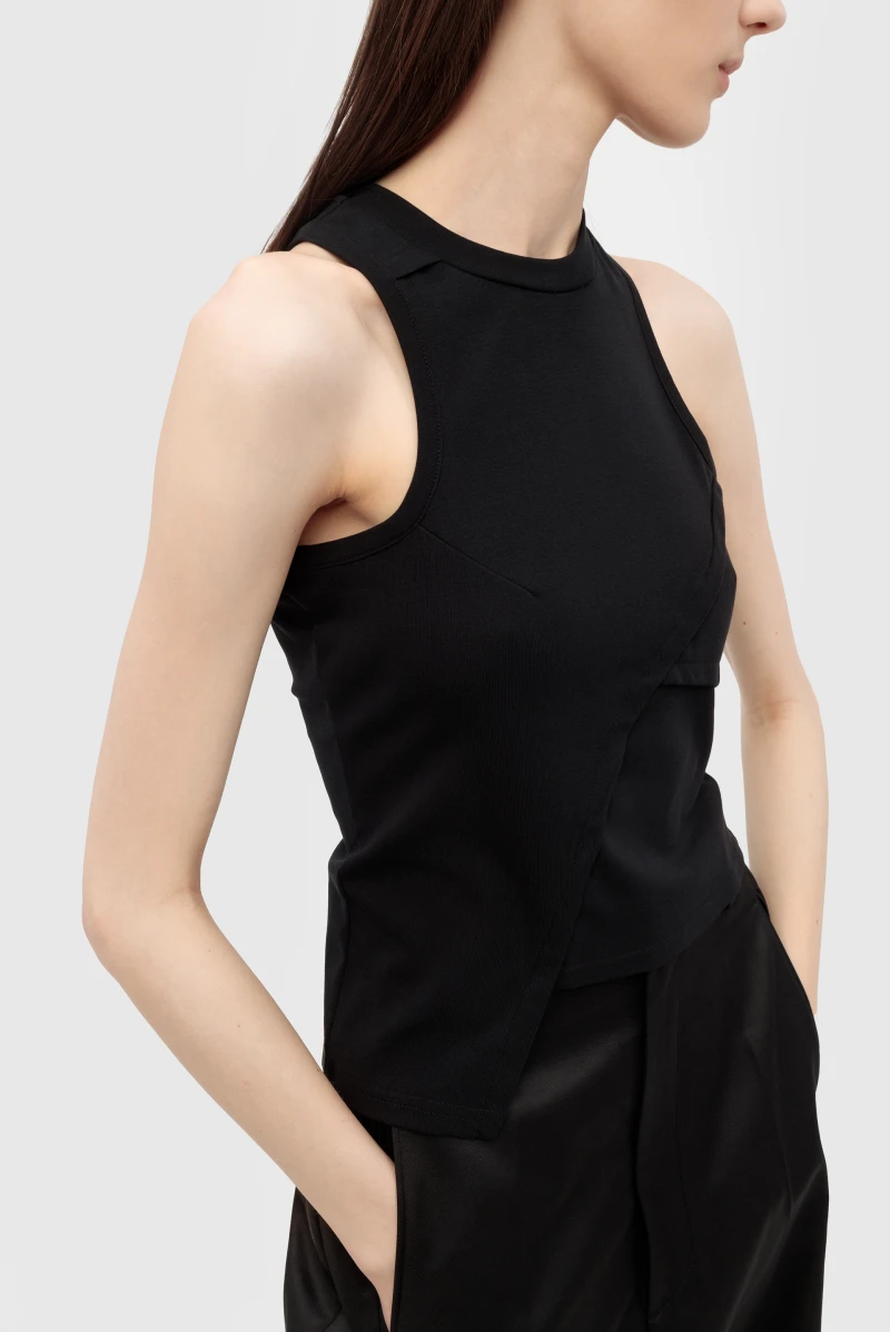 【Heliot Emil】Deconstructed Tank Top Heliot Emil Deconstructed Tank Top