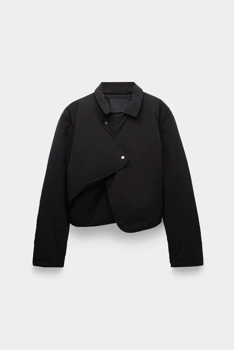 Куртка Heliot Emil concordance puffed shirt black 9766251007
