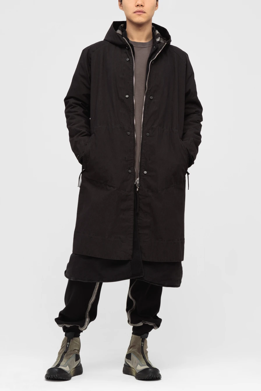 Парка Boris Bidjan Saberi parka 1. 2 st black 9007222201 - купить