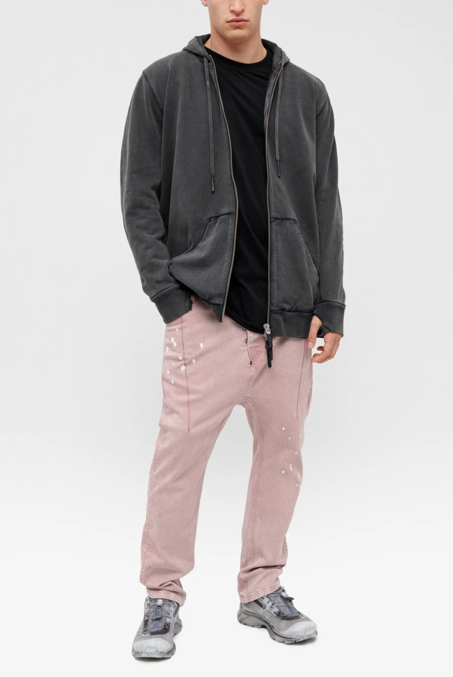 Худи Boris Bidjan Saberi z2b acid grey 9007232153 - купить в